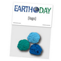 Earth Day Seed Bomb Cello Bag, 3 Pack -Stock Design B